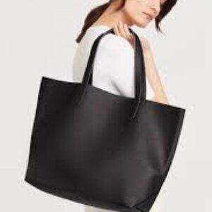 Cuyana Classic Leather Tote - Black